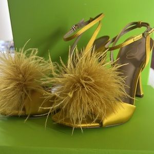 Sam Edelman Leon, Ochre Satin 8.5